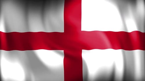 Rundkurs mit englischer Flagge