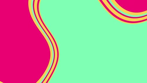 Bright Dynamic Animated Background