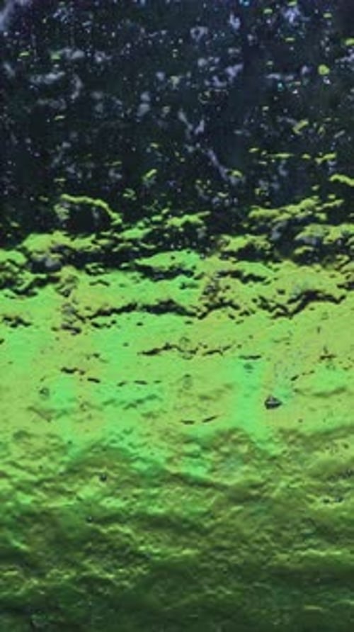Vertical Abstract Textured Glass with Shifting Lights