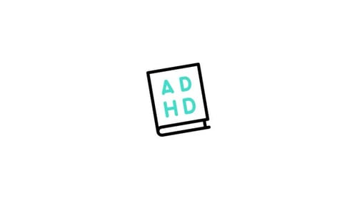 Animiertes Adhd-Symbol
