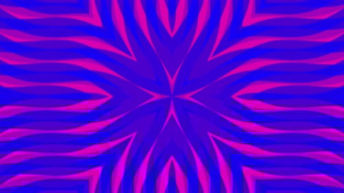 Blue and Magenta Animated Pattern Background Loop