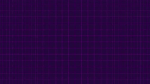 HUD Grid Element with Flickering Effect for Scifi Interfaces