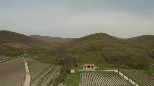 View of the green fields