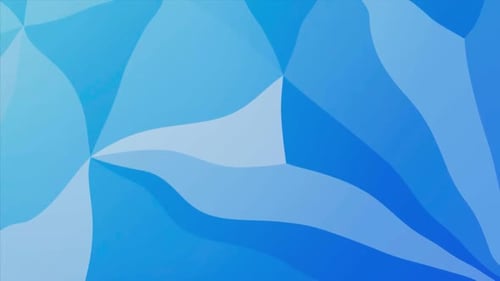 Dynamic Abstract Blue Wave Motion Background