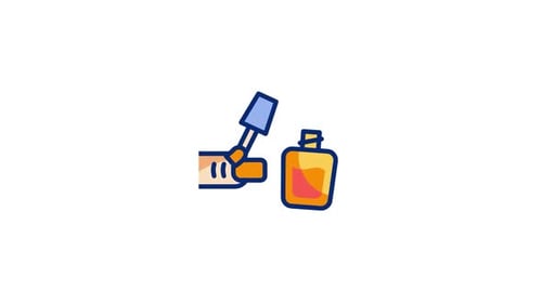 Nail Polish Animated Icon