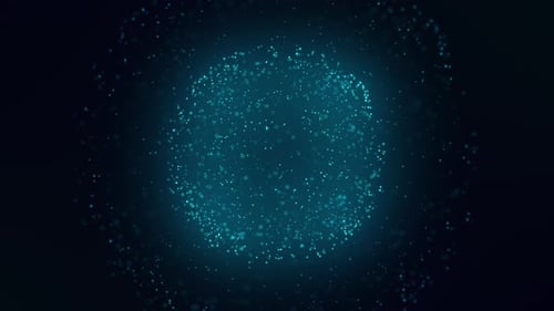Blue Particular Background