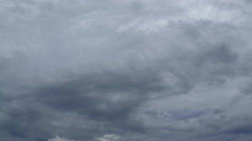 Dark Clouds Moving in the Sky