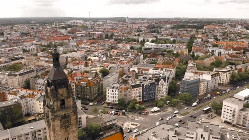 Aerial View of West Berlin