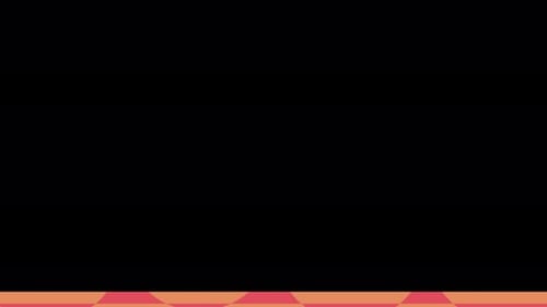 Geneva Collection: Swipe up and out of inverse colored circular elements