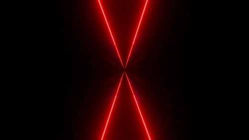 3d dark background with glowing purple and pink laser lights endless loop