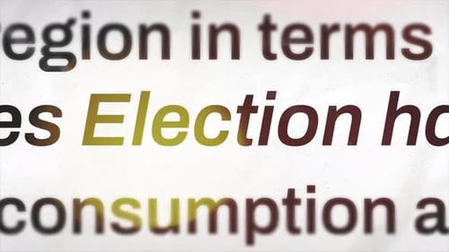 Dynamic Text Highlight and Focus Shift in Kinetic Typography