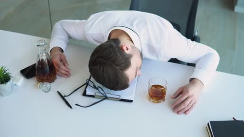 Alcoholism Drinking Concept