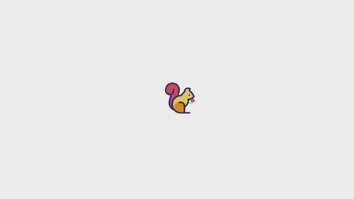 Squirrel Animated Icon