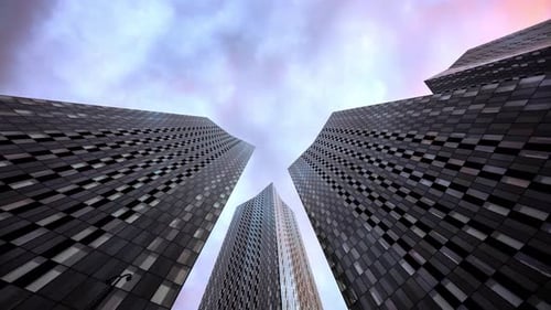 a timelapse Shot of the Deans Gate Square Towers