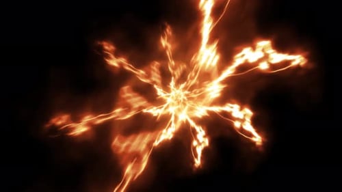 Magic energy explosion