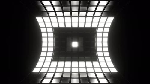 Hintergrund mit wechselndem Lichteffekt in Schwarz und Weiß Vj Loop In 4K