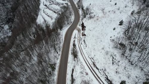 Invierno y carretera
