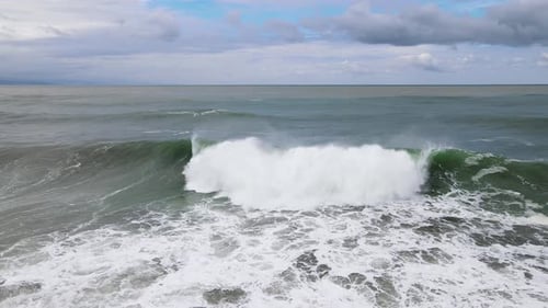 Wavy Sea Footage