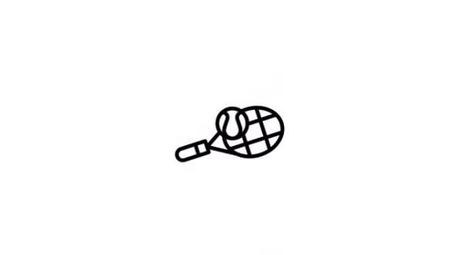 Tennis Icon Animation