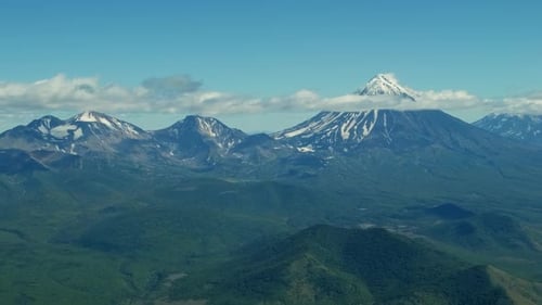 Volcano and Wild Terrain of Kamchatka