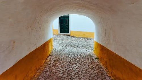 Medieval Fortified Town of Obidos, Leiria, Portugal