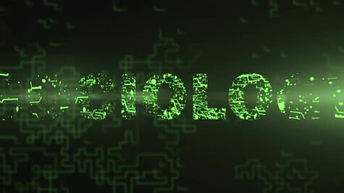 Green Digital Circuit Board Technology Reveal