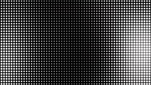 Abstrakter Halbton-Bewegungshintergrund | Moving Dots | HD