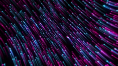 Blue and Red optic stream animation background (loop)