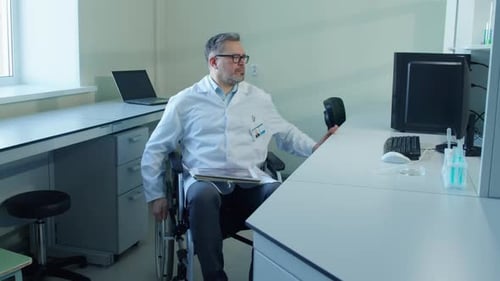 Scientists Working in Modern Laboratory Setting