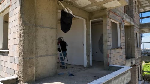 Elevating Expectations Aerial Perspective of an Exclusive Residential Complex Taking Shape