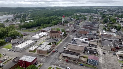 Jackson, Ohio downtown.