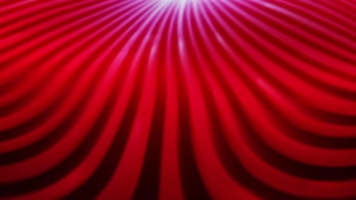 Abstract Red and Pink Fluid Waves Looping Background
