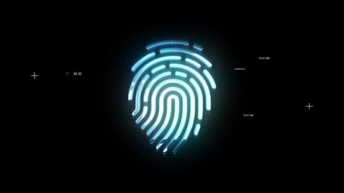 Fingerprint Logo Alpha Channel
