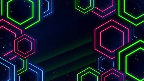 Neon Lights Background