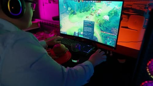 Pc Game And Burger