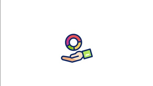 Donut Chart Animated Icon