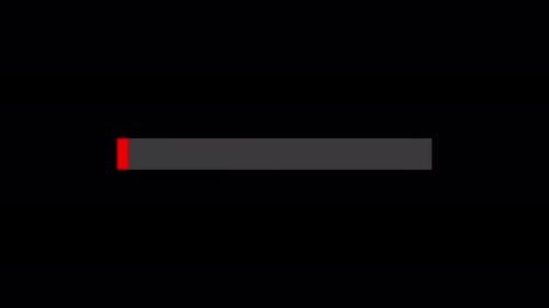 Creator Collection: Dark colored and wide single lined lower third with rotating animation