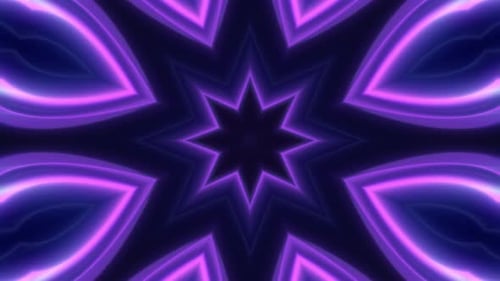 Magic Glow Fraktaler Hintergrund