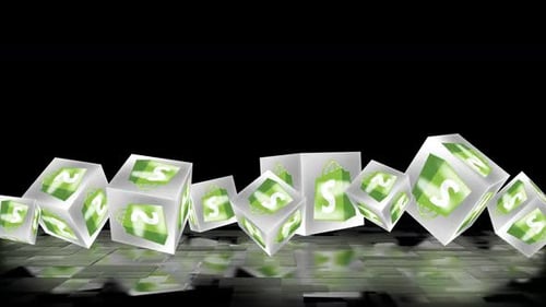 Shopify Box Logo Animation With Reflection