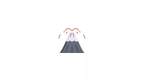 Animation des Vulkan-Symbols