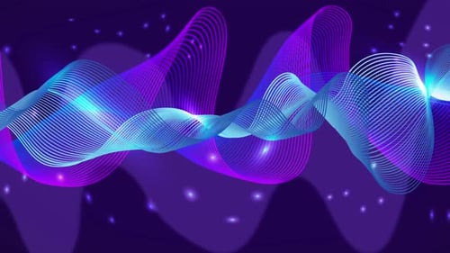 Background wave colorful