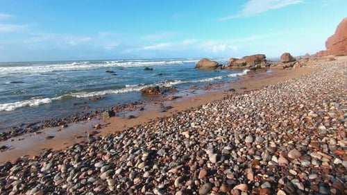 Felsiger Strand