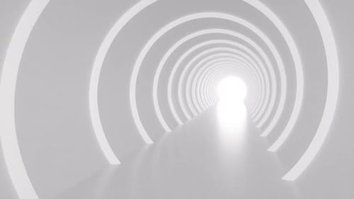 Abstract 3d circles black ring pattern animation background with ripple effect