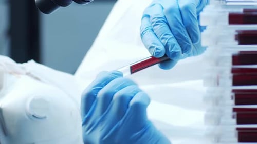 Professional Medical Doctors Working in Hospital Office Making Computer Research Medicine Healthcare