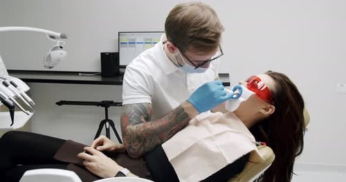 Modern Dental Clinic Teeth Cleaning