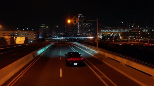 Urban Night Highway