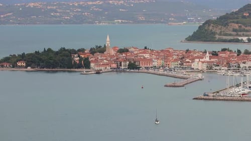 Panoramic View of Izola
