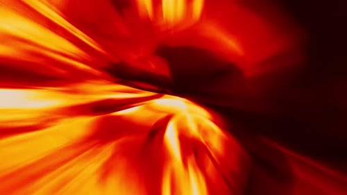 Abstract Fiery Flowing Energy Background