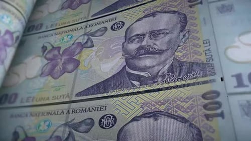 100 Leu Romania Banknotes