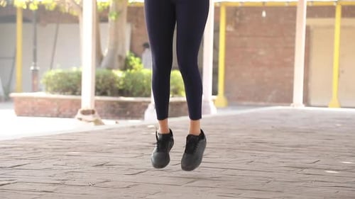 Video footage of Jump Rope workout.